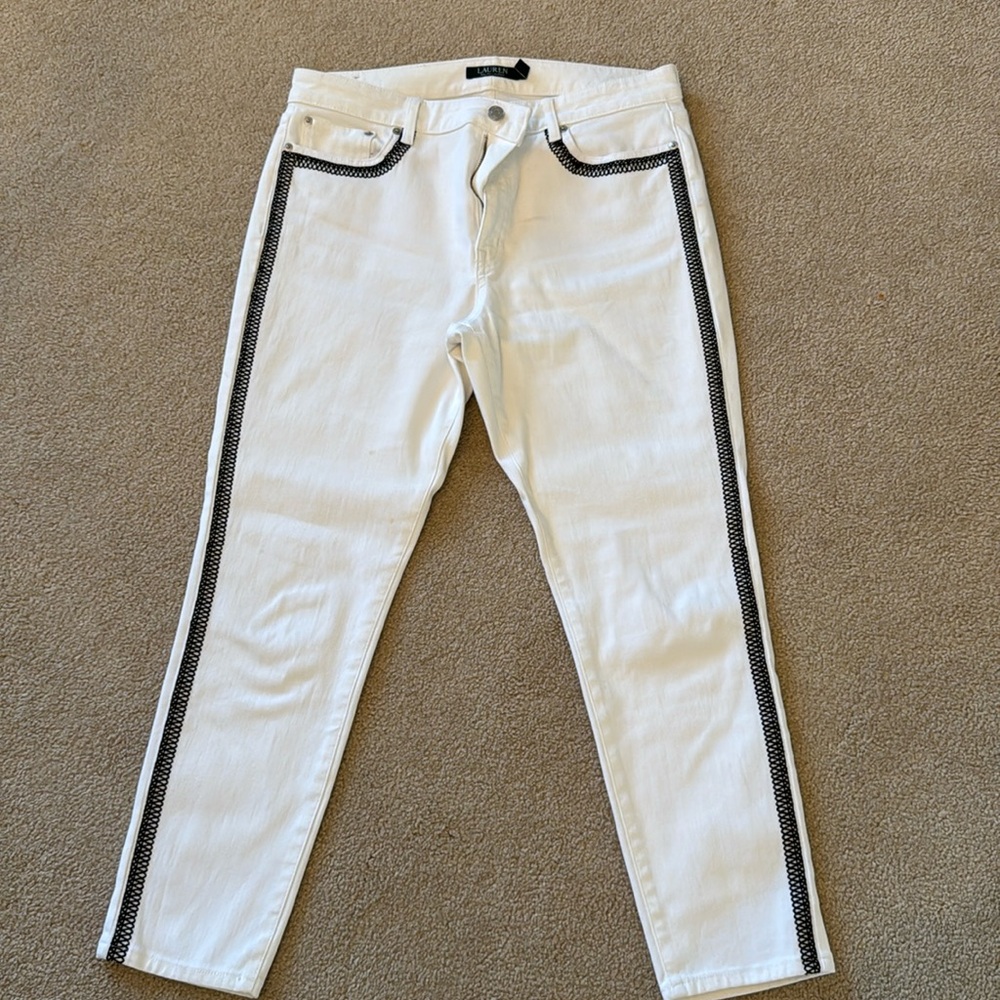 Lauren Ralph Lauren white jeans